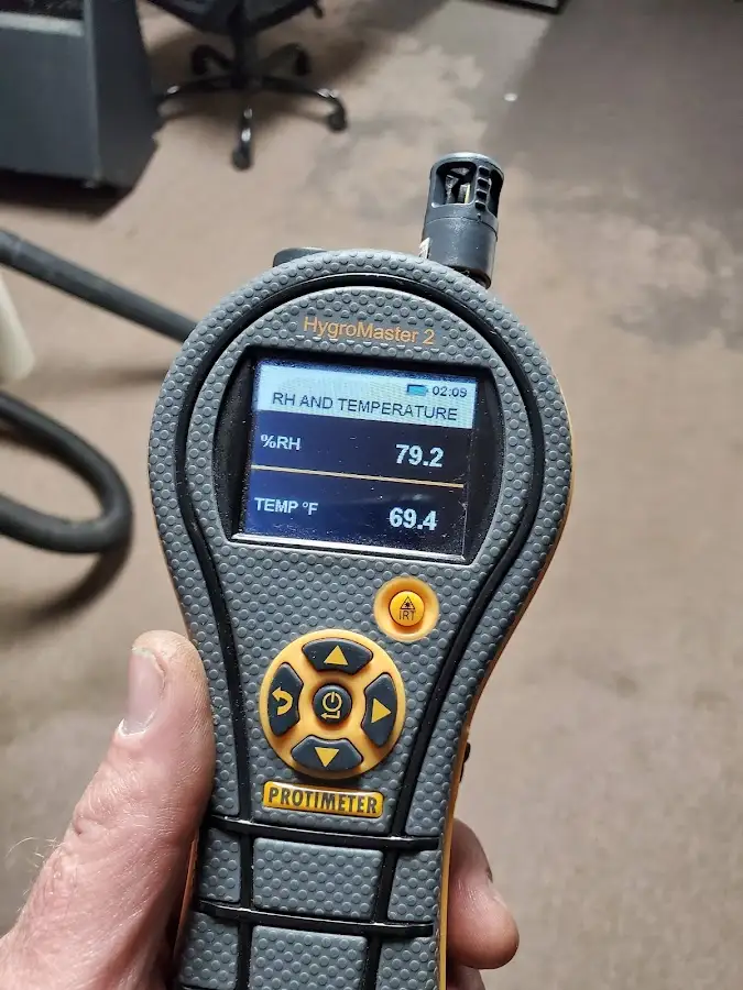 Moisture meter humidity assessment for Fire & Smoke Damage Restoration in Anderson